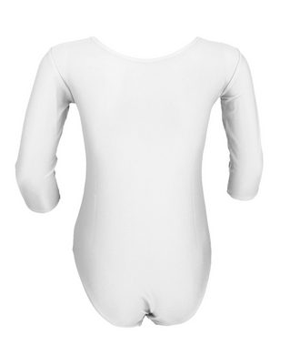 Aquarti Turnanzug Aquarti Mädchen Body 3/4 Arm Ballett Trikot