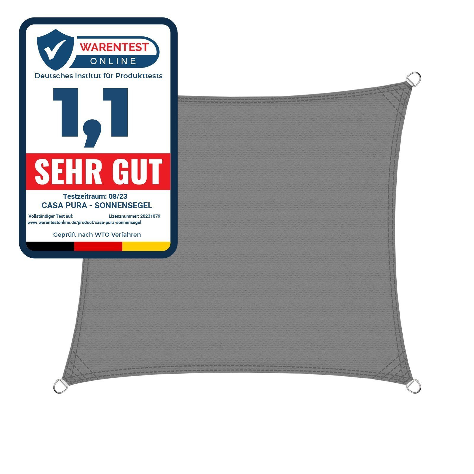 Karat Sonnensegel, Einfache Montage günstig online kaufen
