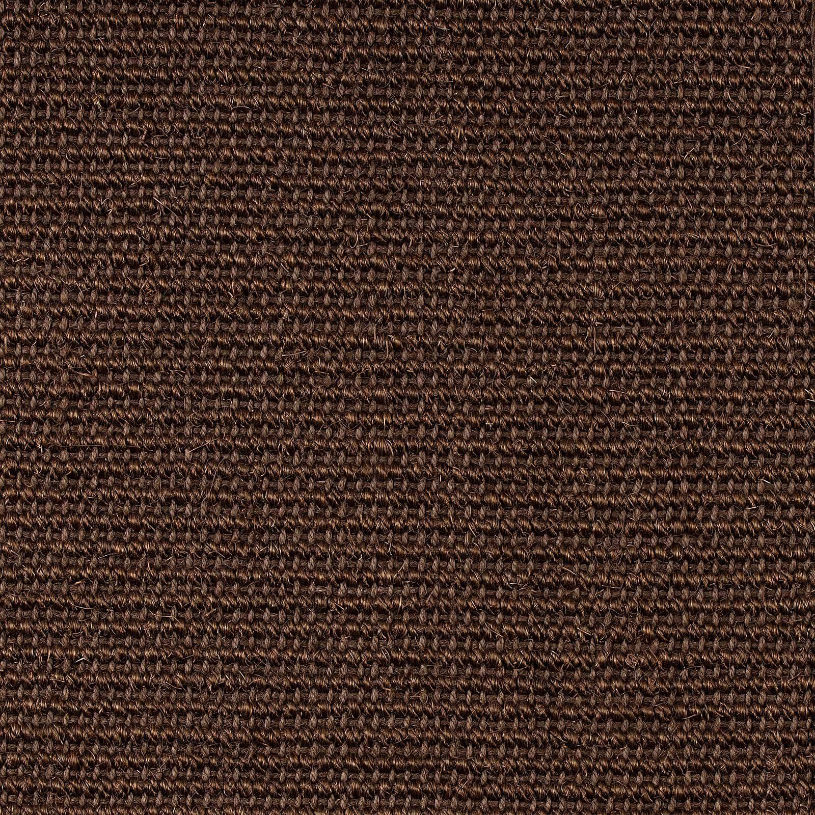 in Teppich Havanna rechteckig, Karat, Höhe: verschiedenen Größen, Sisalteppich 6 mm, Mit Dunkelbraun, Bordüre
