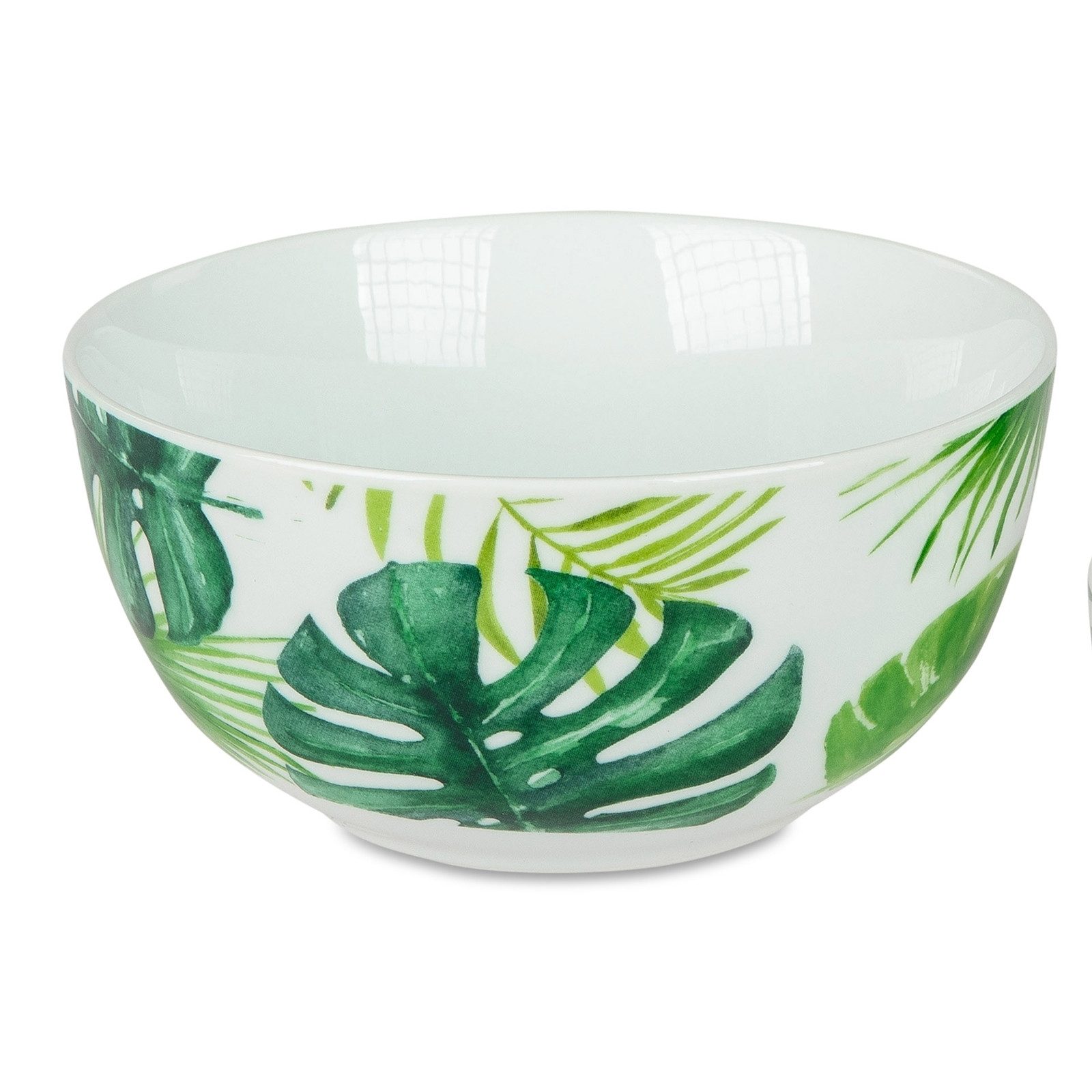 formano Dekoschale Schale 15 cm Green-Leaves günstig online kaufen