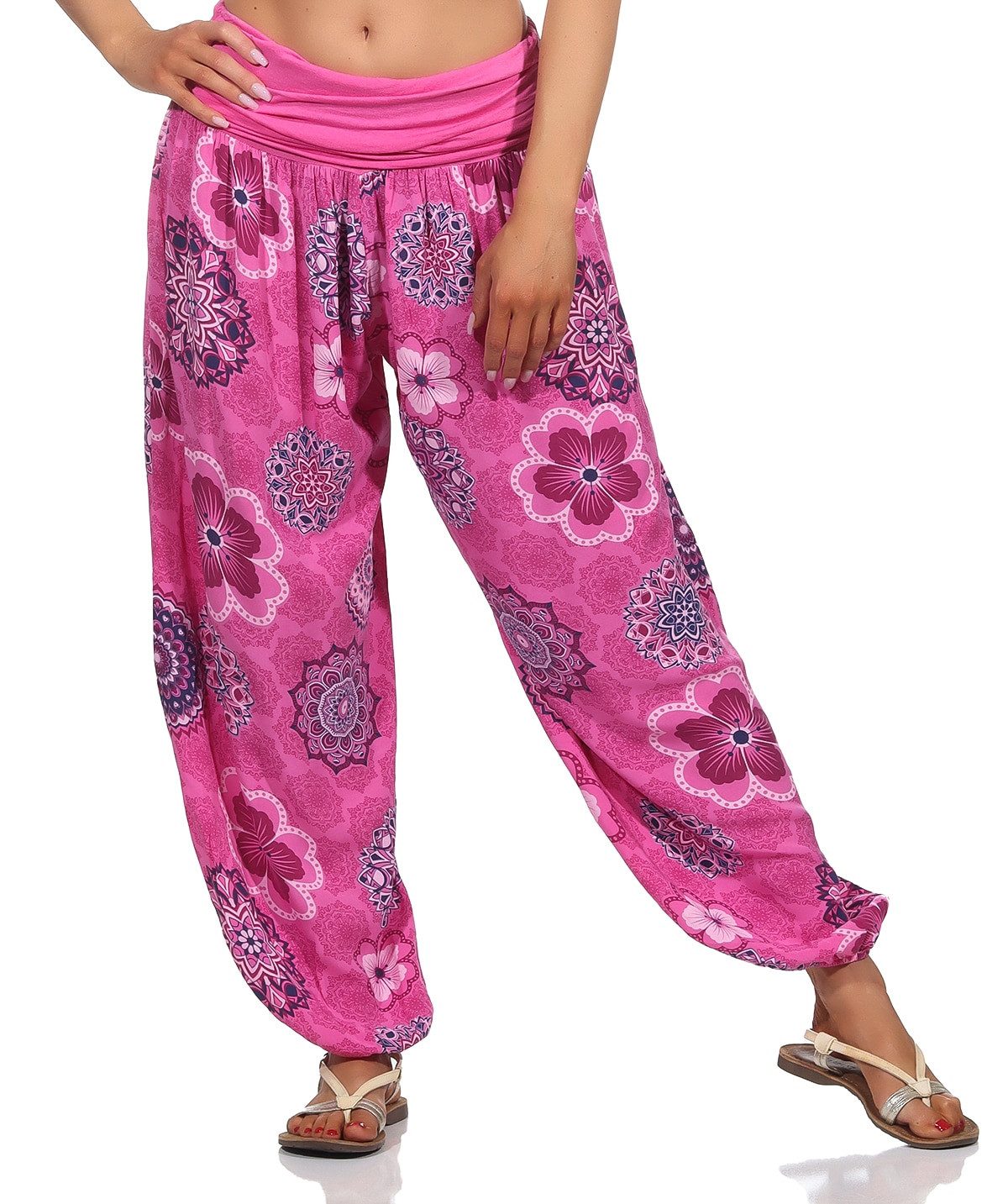 OriginalYou Haremshose Sommerhose Damen Boho Flatterhose leichte Yoga-Hose günstig online kaufen