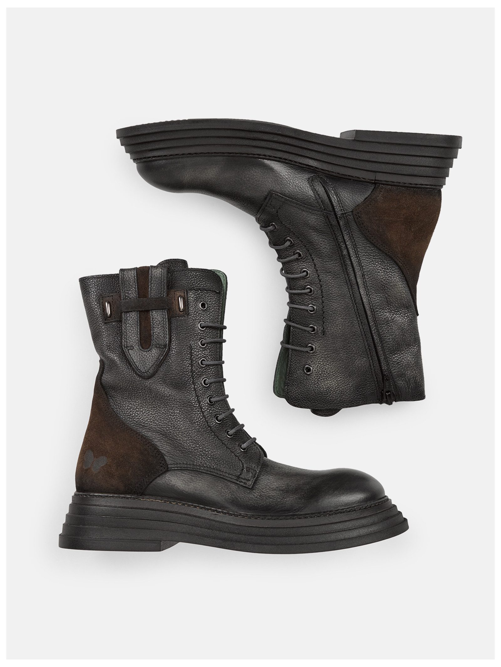 Felmini Stiefelette Leder . Stiefelette