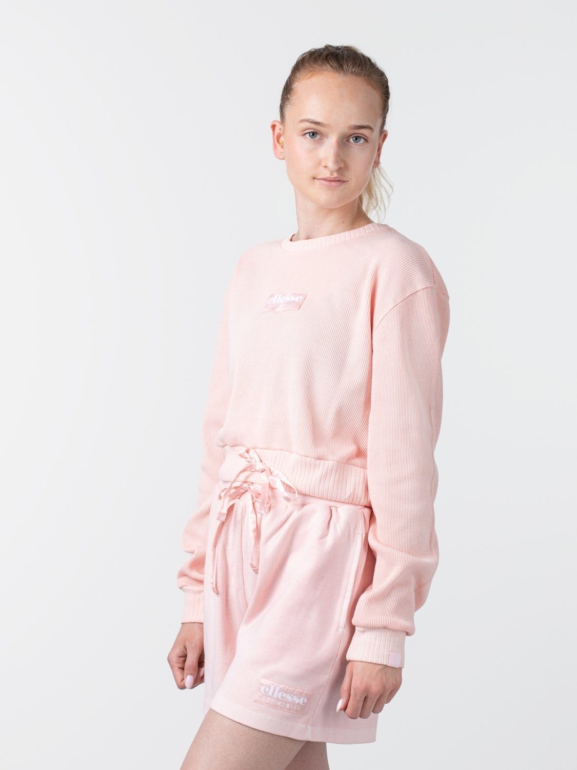 Ellesse Sweater Ellesse Lusso Crop Sweatshirt