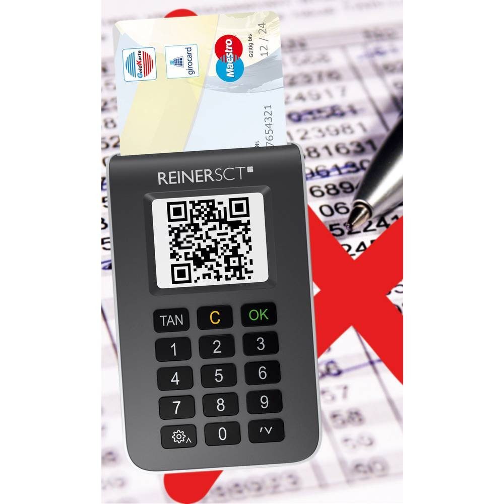 HBCI-Chipkartenleser TAN-Generator für Online-Banking