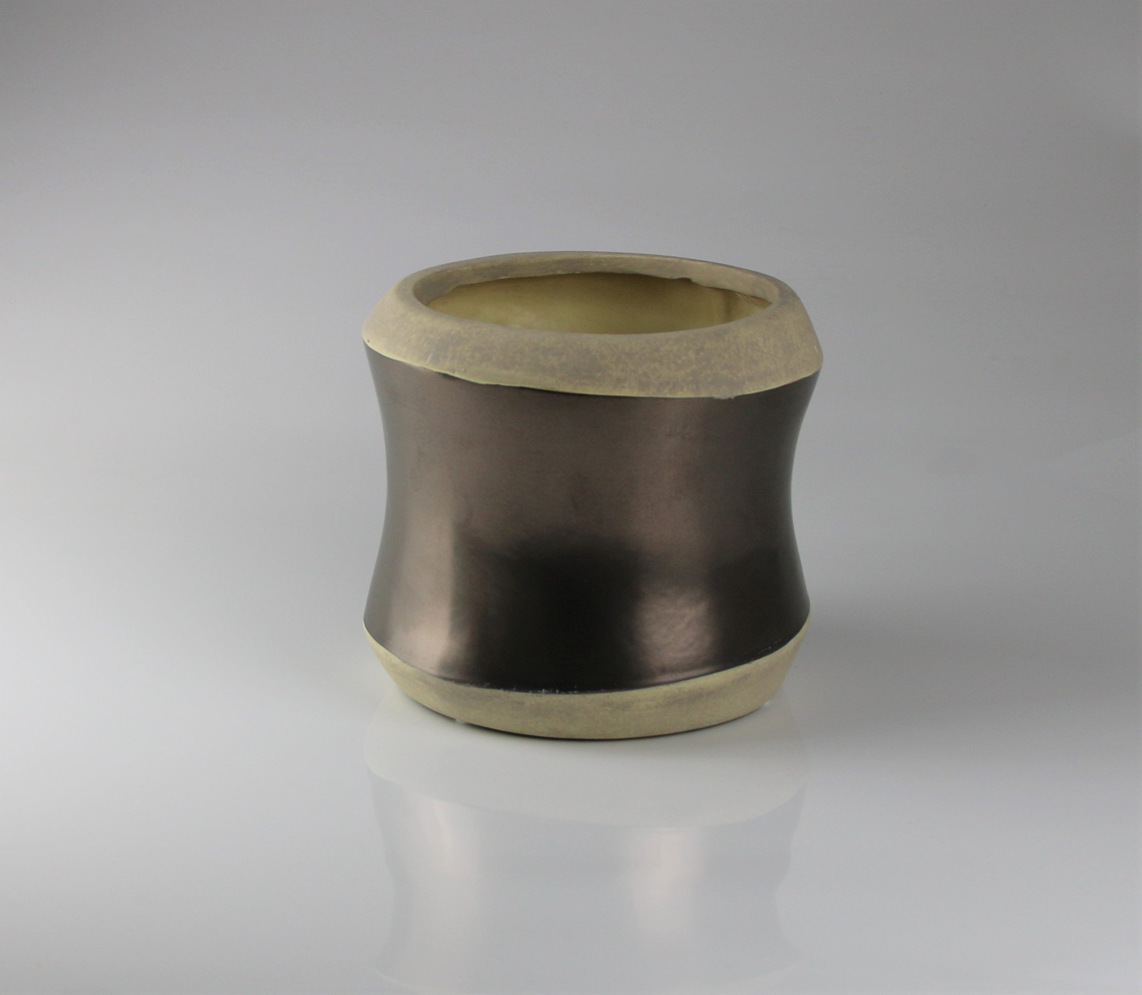 AM Design Blumentopf aus Steingut, BxH: 19x17 cm