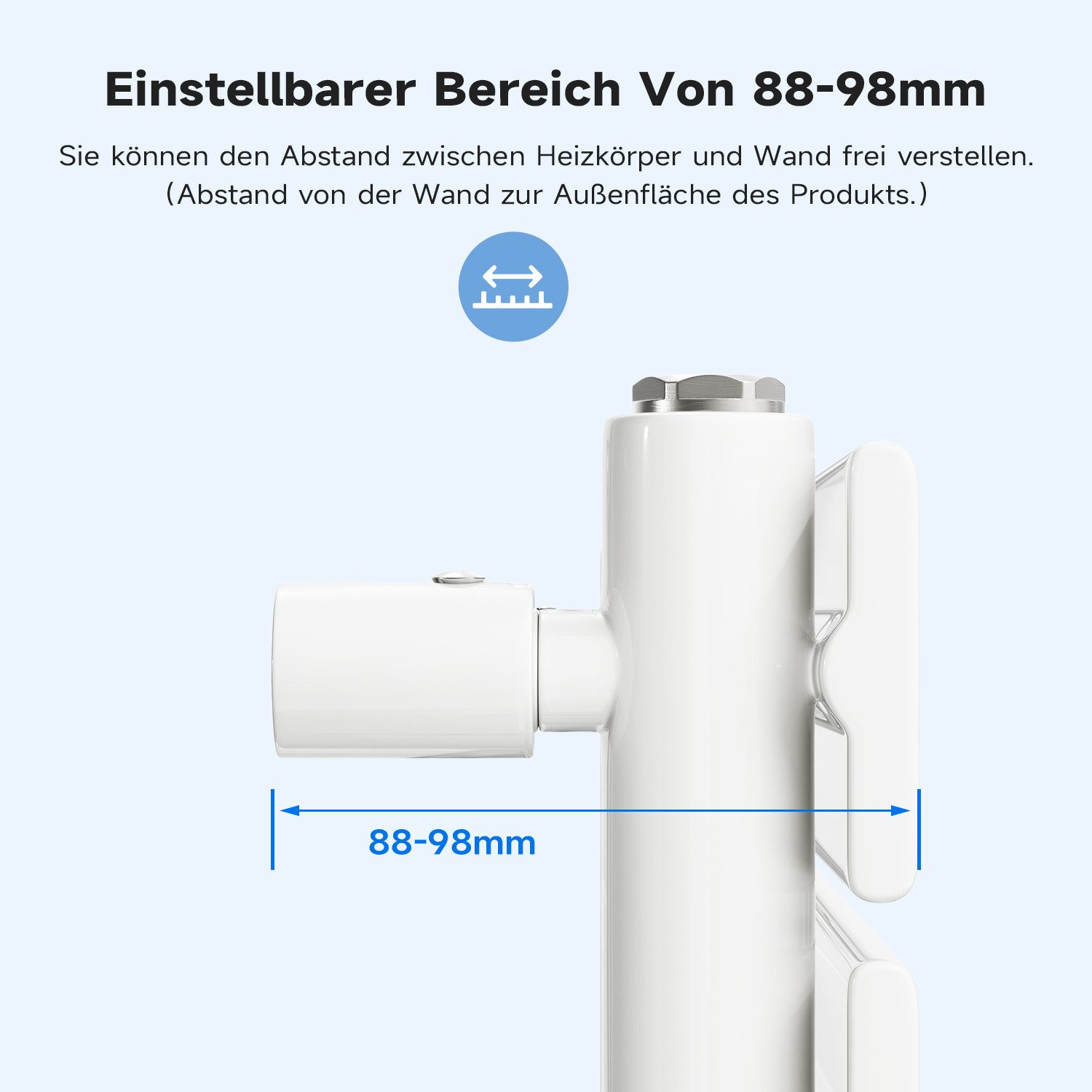 SONNI Heizkörper Heizkörper Wasserbeheizte Heizkörper,Breite 1200mm,Schwarz und Weiß