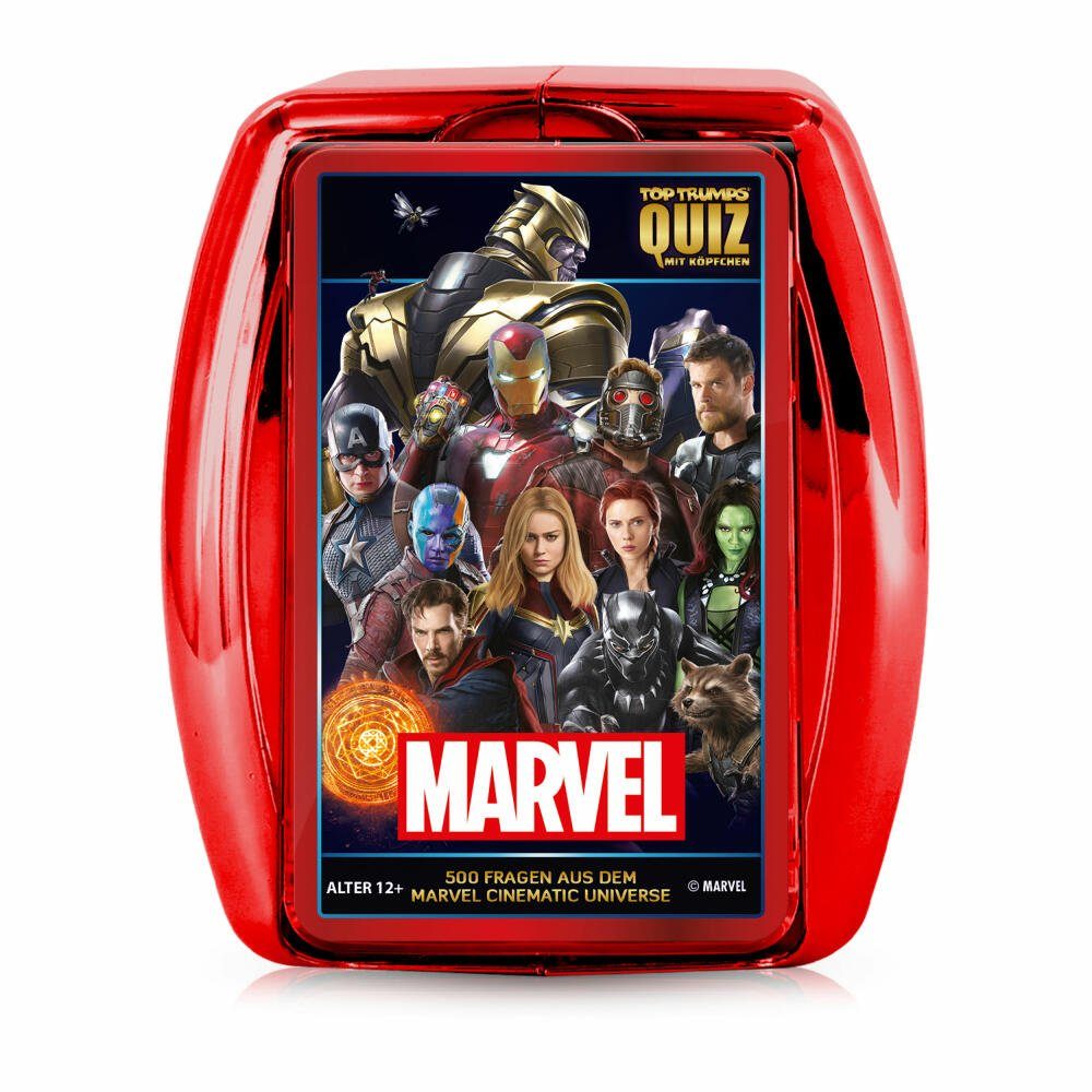 Winning Moves Spiel Top Trumps Quiz Marvel Cinematic Universe