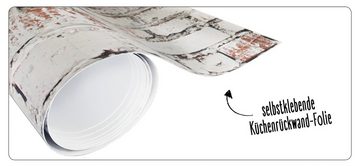 MySpotti Küchenrückwand fixy Coffee Pattern, selbstklebende und flexible Küchenrückwand-Folie