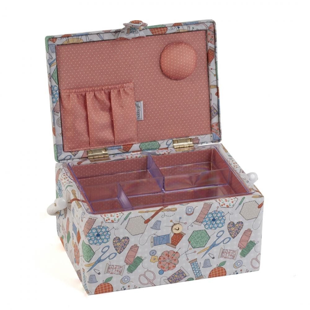 Hobby Gift Nähkorb - Nähkasten Aufbewahrungsbox – Bild 3 von 4