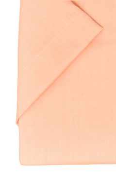 MARVELIS Kurzarmhemd Kurzarmhemd - Comfort Fit - Einfarbig - Koralle
