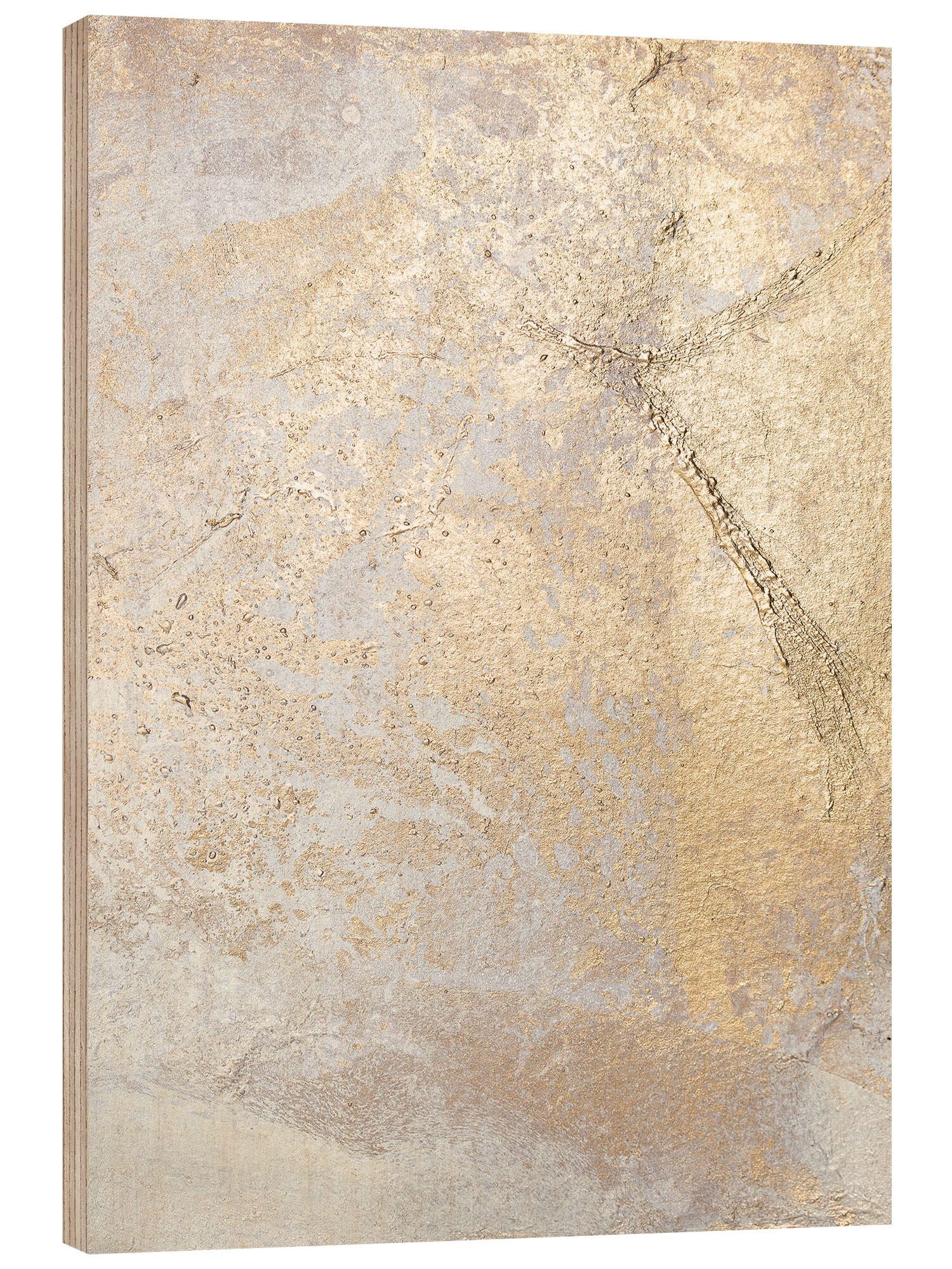 Posterlounge Wandbild Gold Fusion VI, Julia Contacessi, erhältlich als Poster, Leinwandbild, Wandsticker oder Acrylglasbild