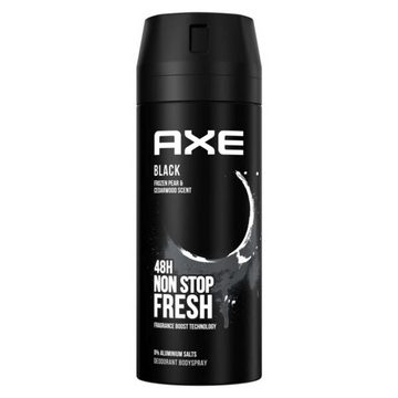 axe Deo-Set Bodyspray Black Deo ohne Aluminiumsalze Deodorant 12x 150ml Deospray
