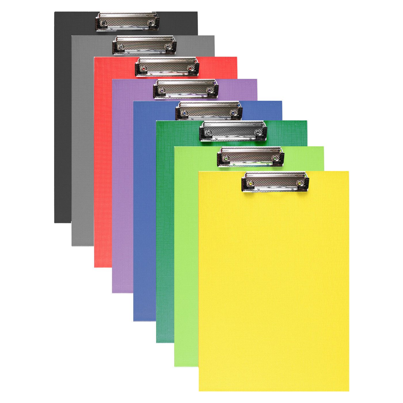 mixed24 Schreibmappe 10 Stück A4 Klemmbretter Schreibunterlage mit Metallkl günstig online kaufen