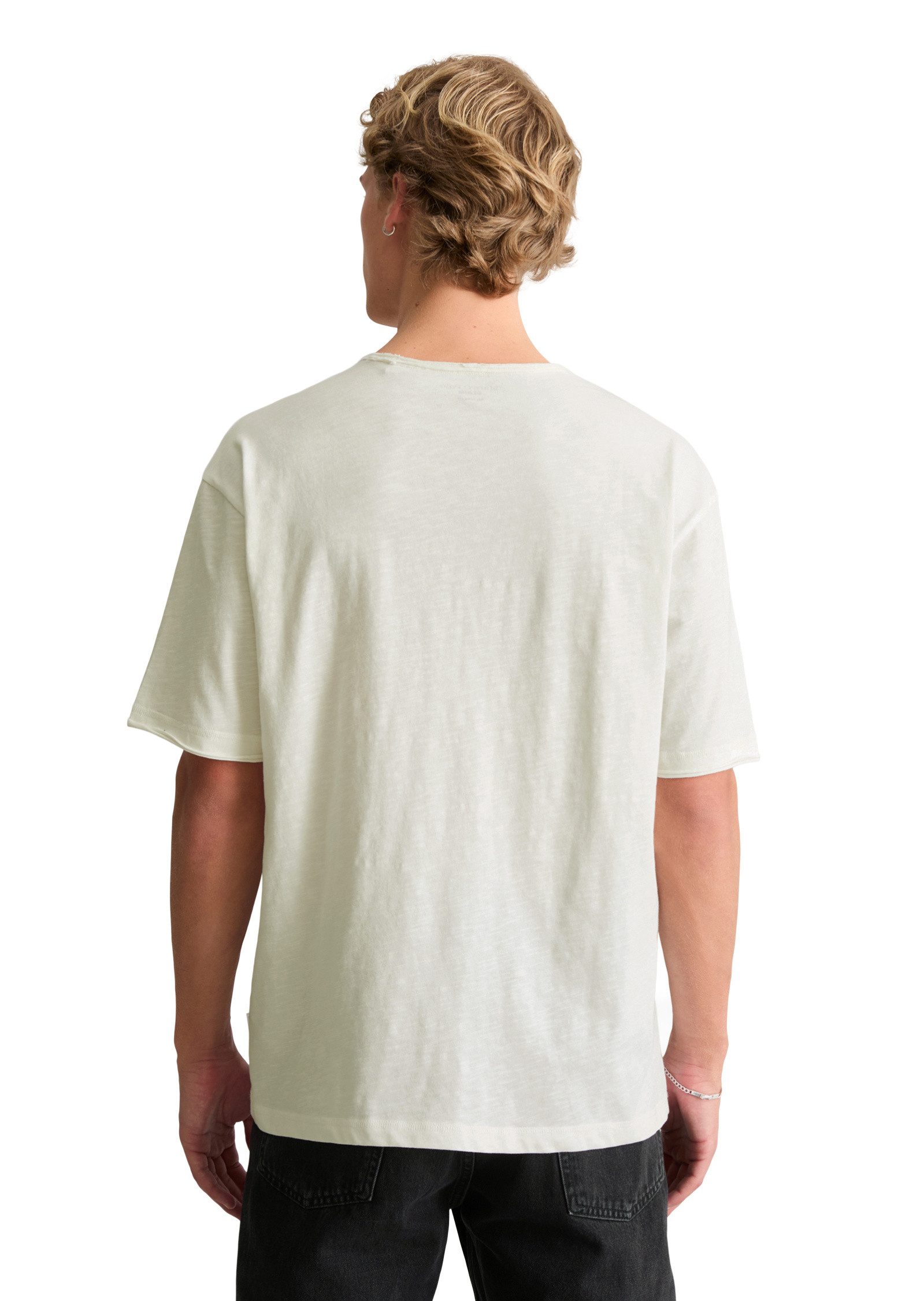Marc O'Polo DENIM T-Shirt aus weichem Slub-Jersey