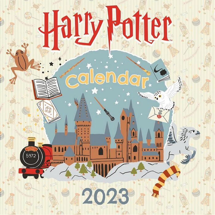 PYRAMID Wandkalender Harry Potter Kalender 2023 Kids