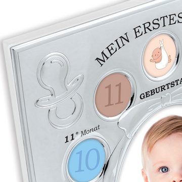 matches21 HOME & HOBBY Bilderrahmen Bilderrahmen Metall silberfarben Baby 3D Hoch 19,5x24 cm, (1 St)