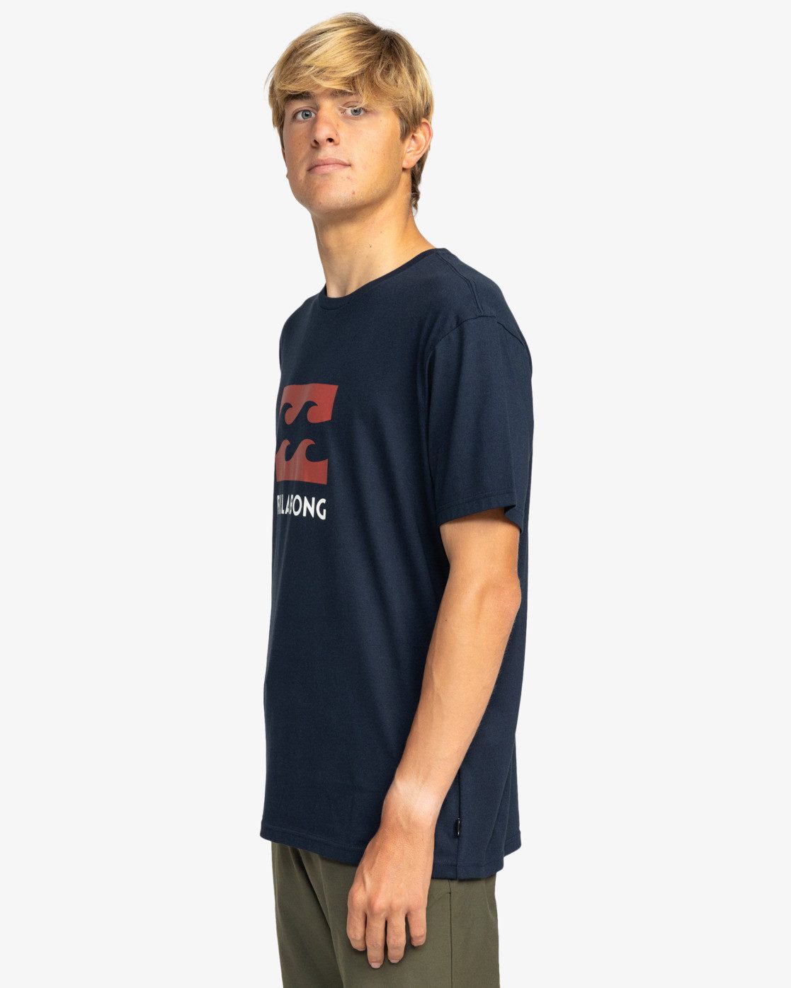 Navy Billabong Wave T-Shirt