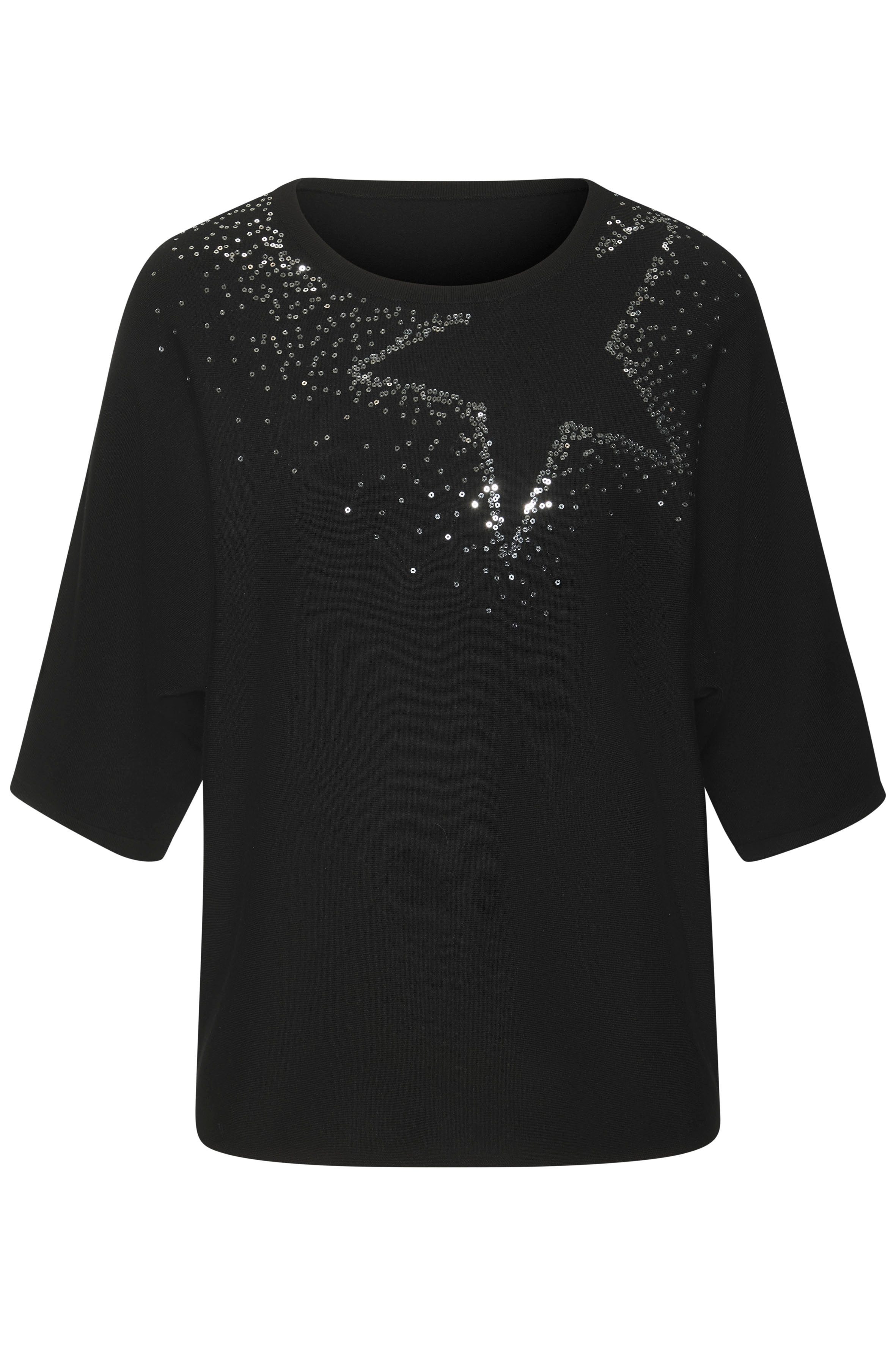 LASCANA Rundhalsshirt mit Sternendesign aus funkelnden günstig online kaufen