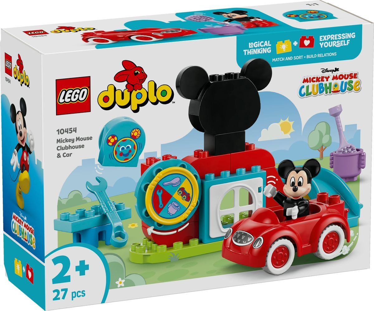 LEGO® LEGO® Duplo 10454 Mickys Clubhaus und Auto Spielbausteine
