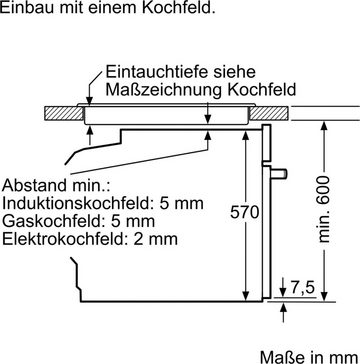 NEFF Backofen-Set N 30/N 50 BX16, mit Teleskopauszug nachrüstbar