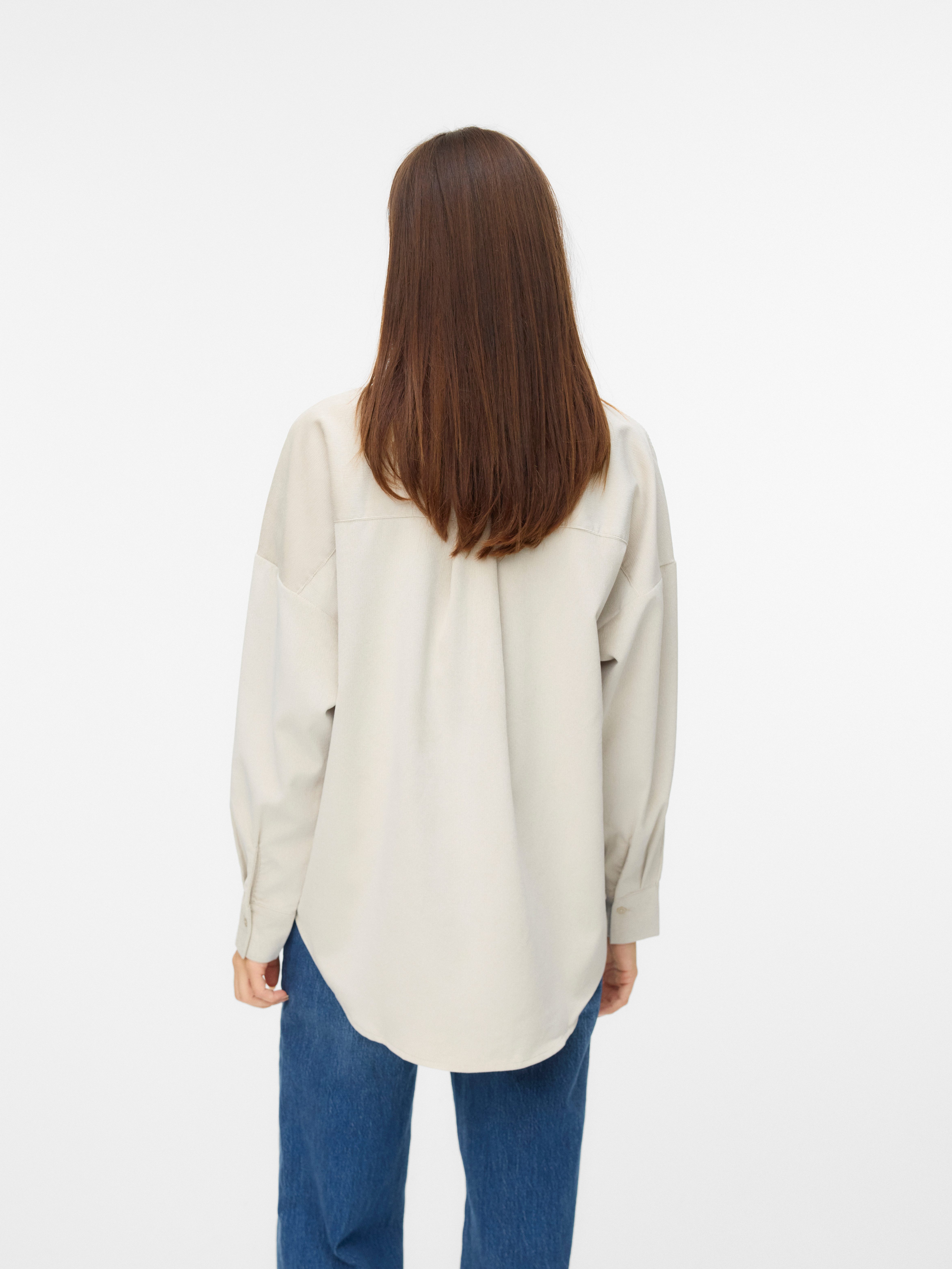 Vero Moda Hemdbluse VMSANNE COURDEROY LS günstig online kaufen