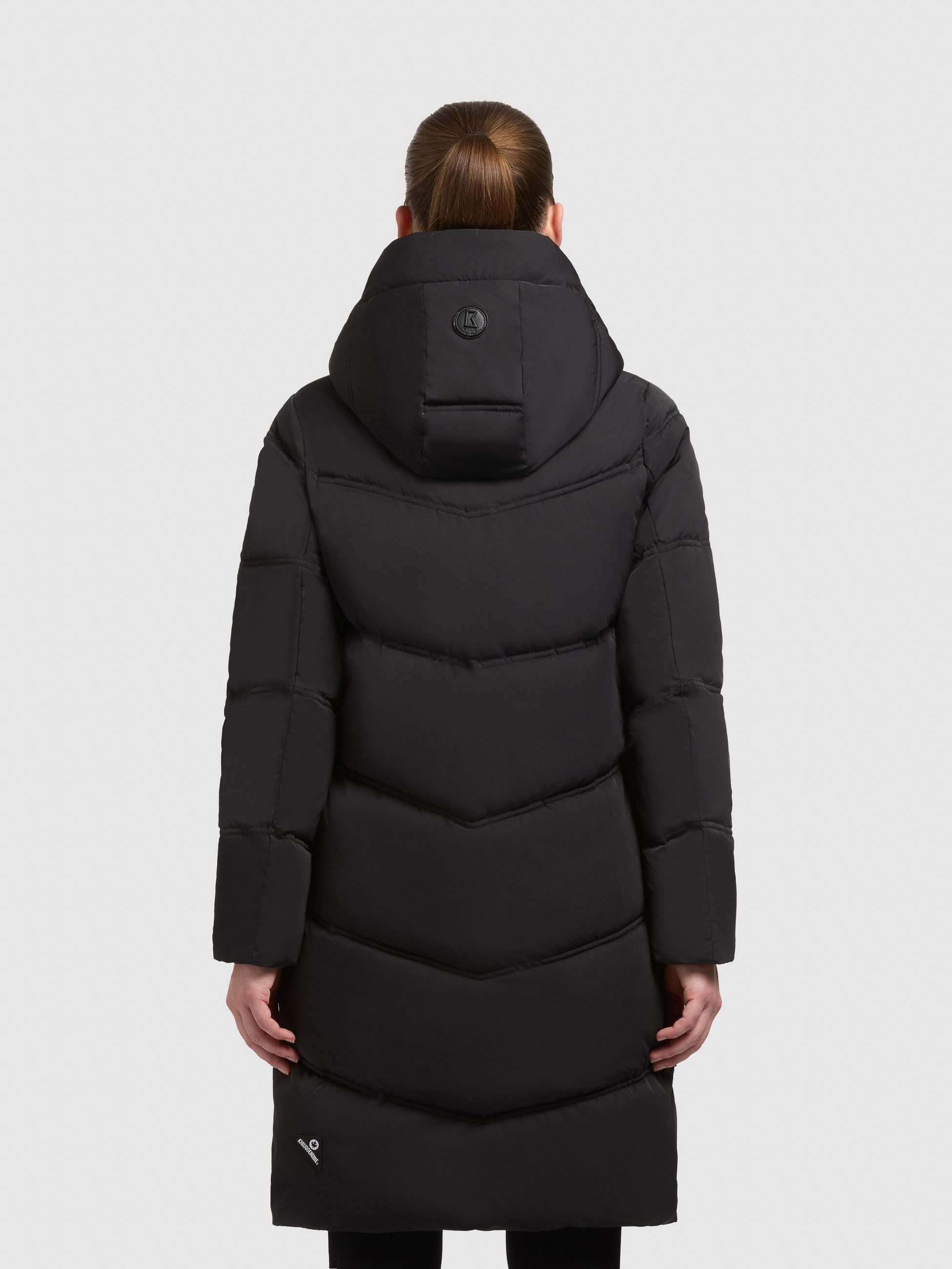 khujo Steppmantel GRAYA2 Windschutzblende mit Magnetverschluss günstig online kaufen