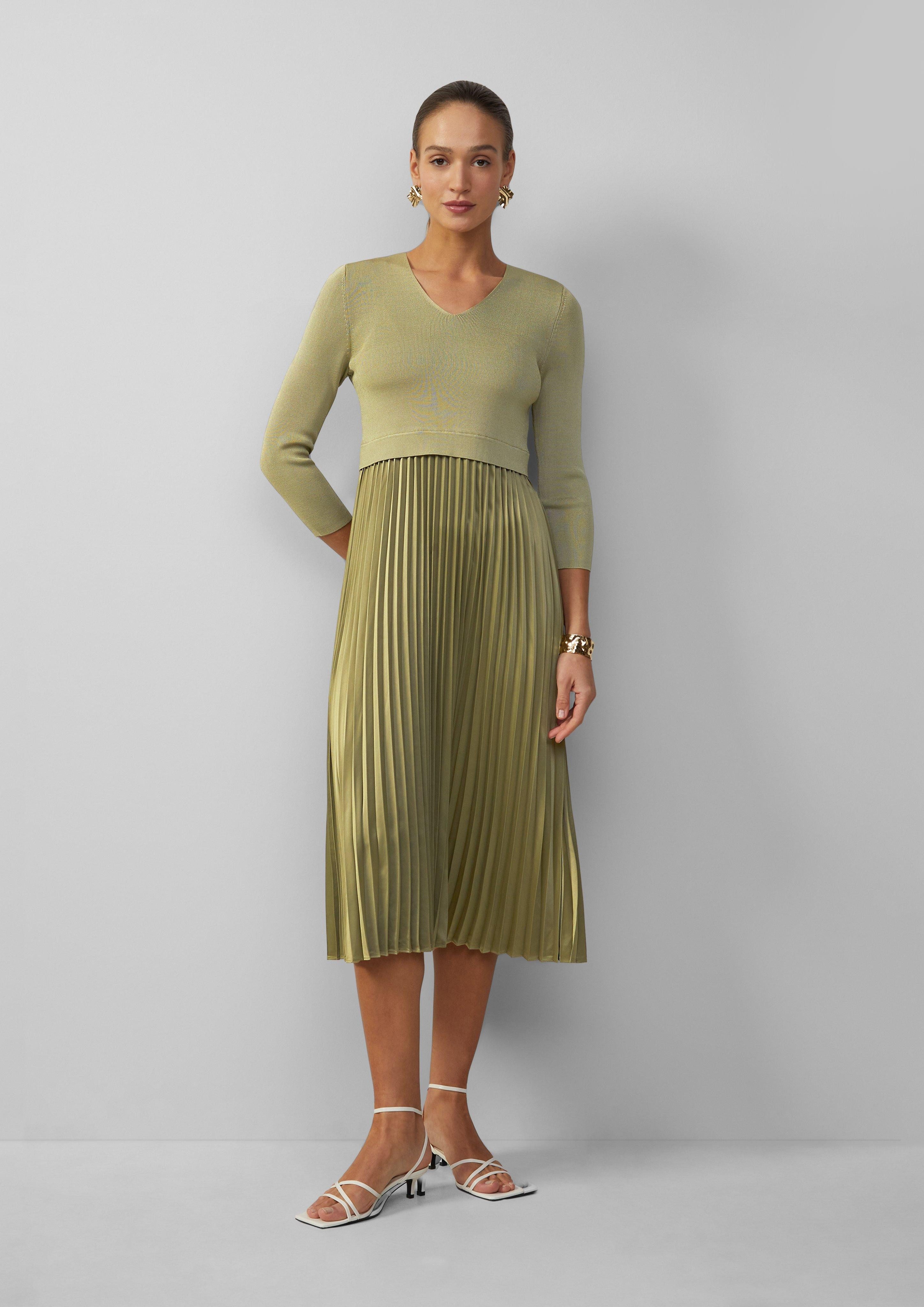 s.Oliver BLACK LABEL Maxikleid Midikleid mit günstig online kaufen