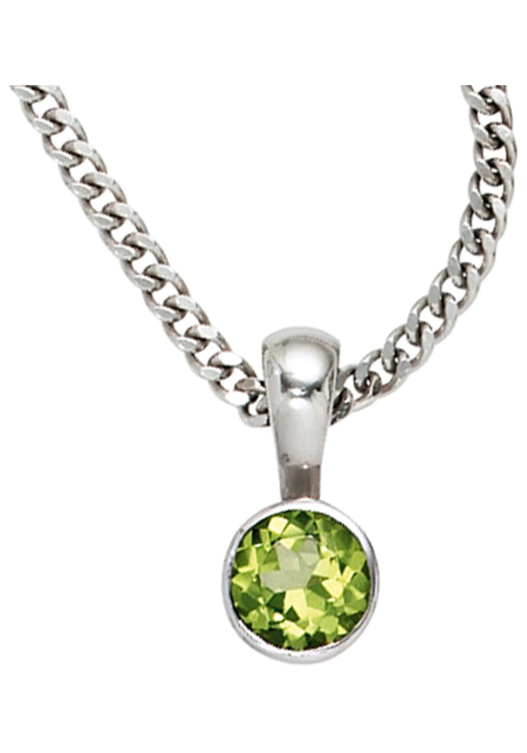 JOBO Runder Anhänger, rund 925 Silber m...