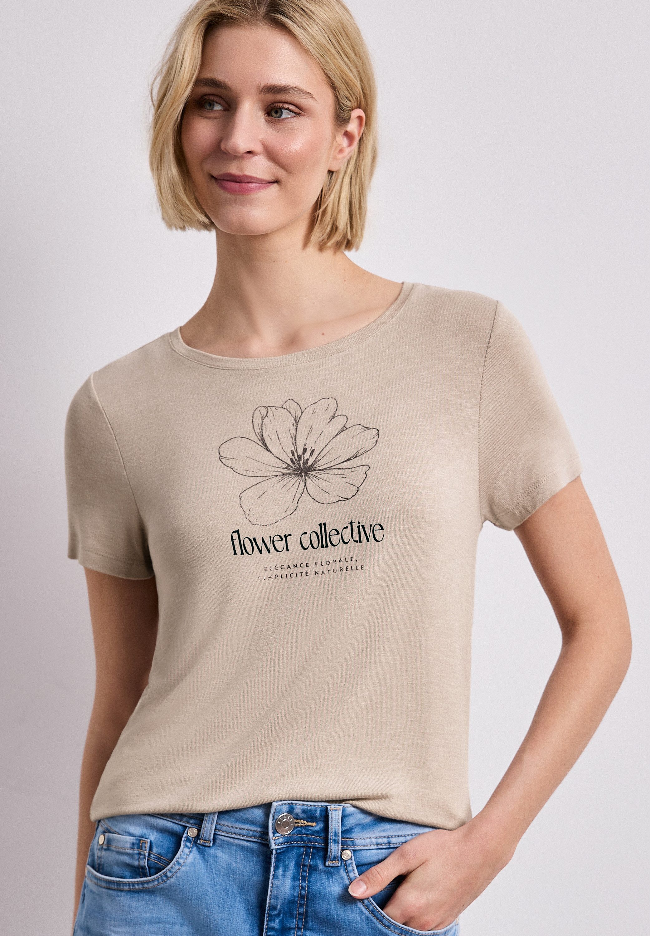 STREET ONE T-Shirt mit Artwork