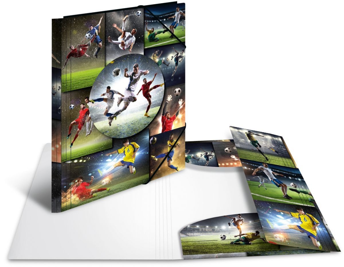 HERMA Fächermappe Sammelmappe A4 Football Karton günstig online kaufen