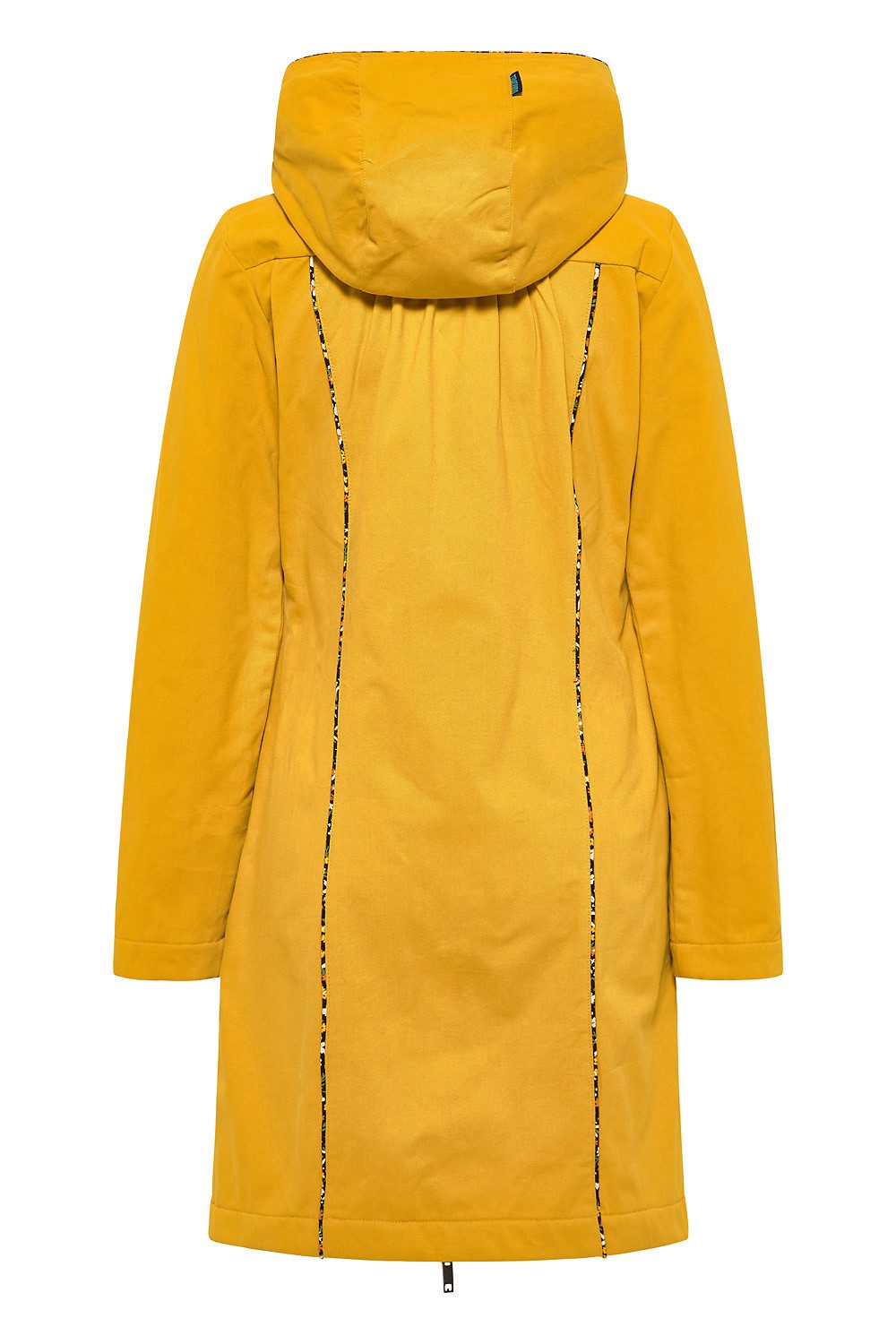 Tranquillo Outdoorjacke Damen warmer Twillmantel mit Kapuze
