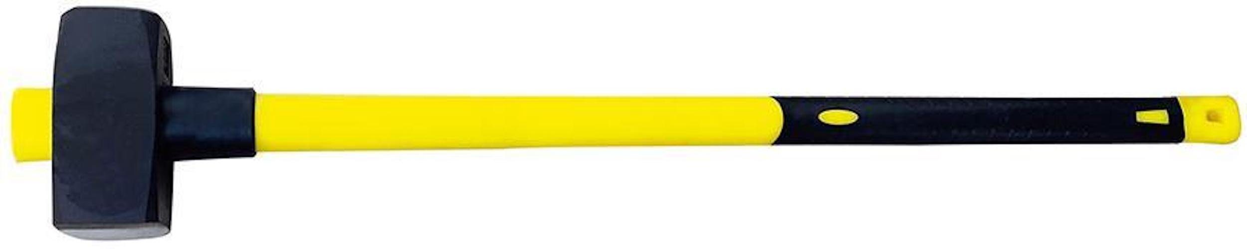 PROREGAL® Hammer Stemmhammer 6kg Fiberglasstiel mit Gummigriff, Abbruchhammer