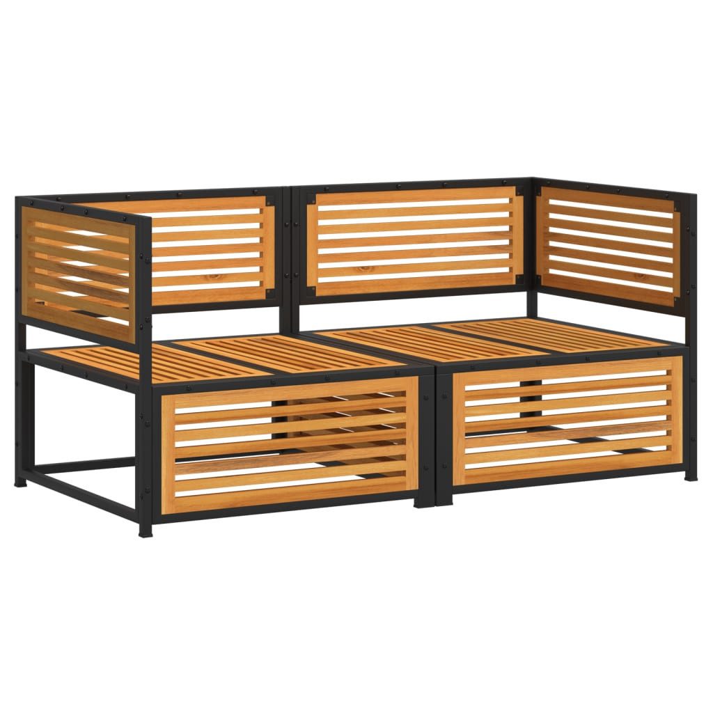 vidaXL Gartenlounge-Set 2-tlg. Garten-Sofa-Set mit Kissen günstig online kaufen