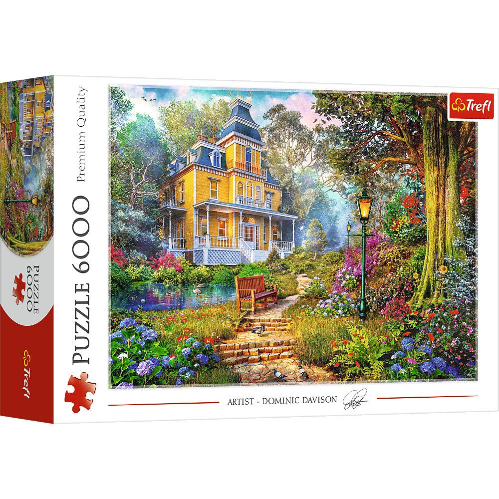 Trefl Puzzle Trefl, Sommer Residenz, 6000 Teile Puzzle, 6000 Puzzleteile