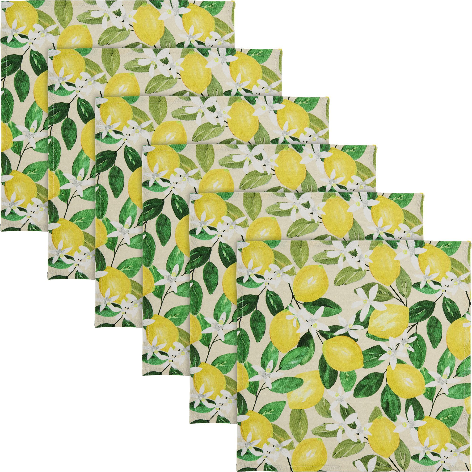 Stoffserviette Serviette 6er-Pack