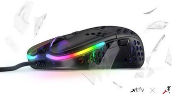 Cherry Xtrfy MZ1 RGB Gaming-Maus (kabelgebunden, ultraleichte Gaming-Maus)