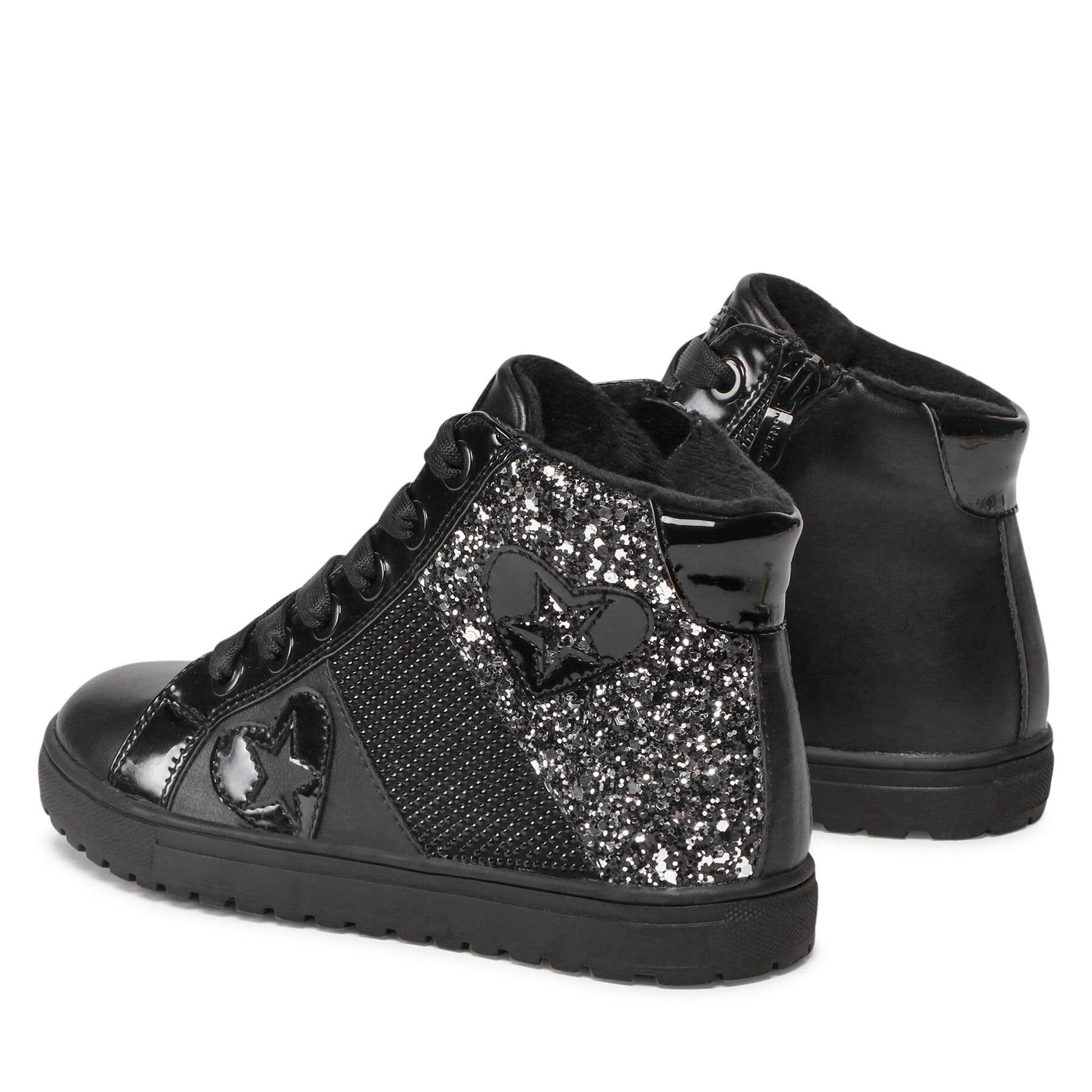 nelli blu Nelli Blu Boots für Mädchen, Schwarz, CS2985-13 Stiefel