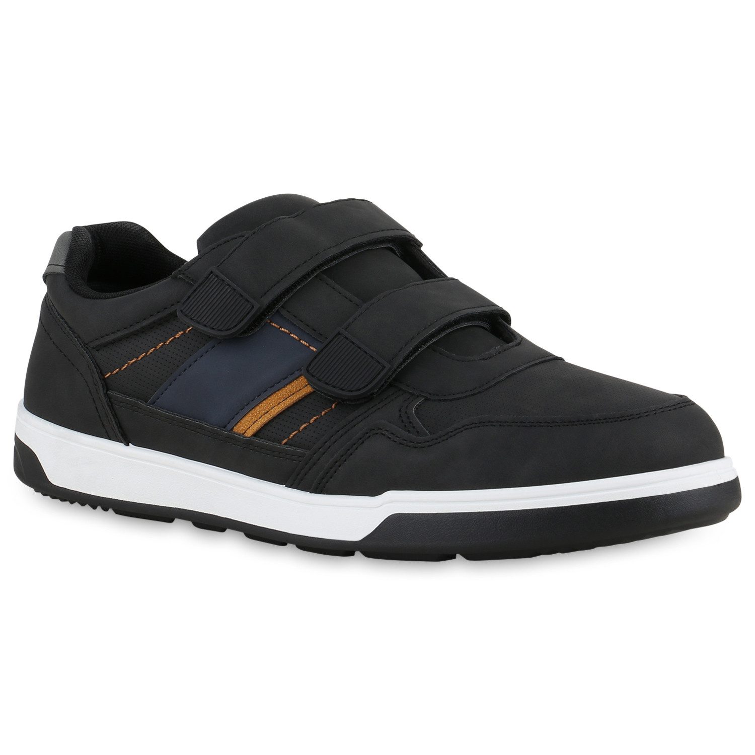 VAN HILL 840001 Sneaker Herren Sneaker Low Bequeme Profil-Sohle