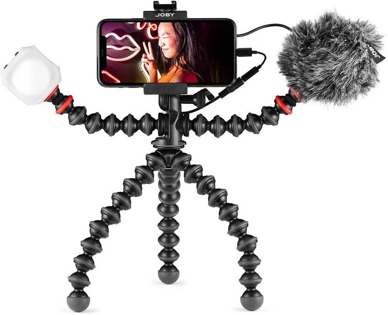 Joby Mikrofon GorillaPod Vlogging-Kit für Smartphones