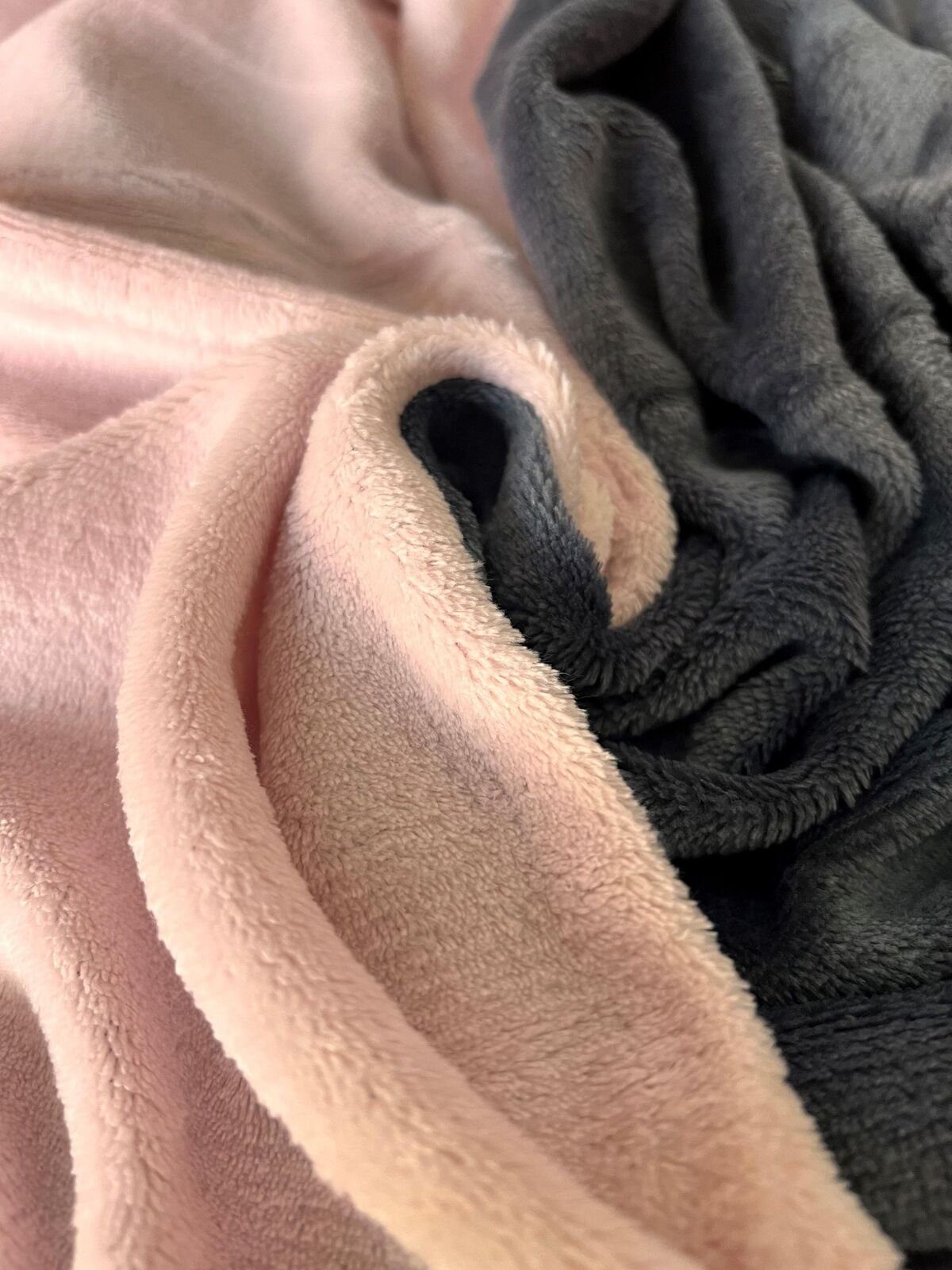 One Home Bettwäsche Winter Cashmere Touch, Fleece, 2 teilig, flauschig warmes Teddy Plüsch, Normalgröße