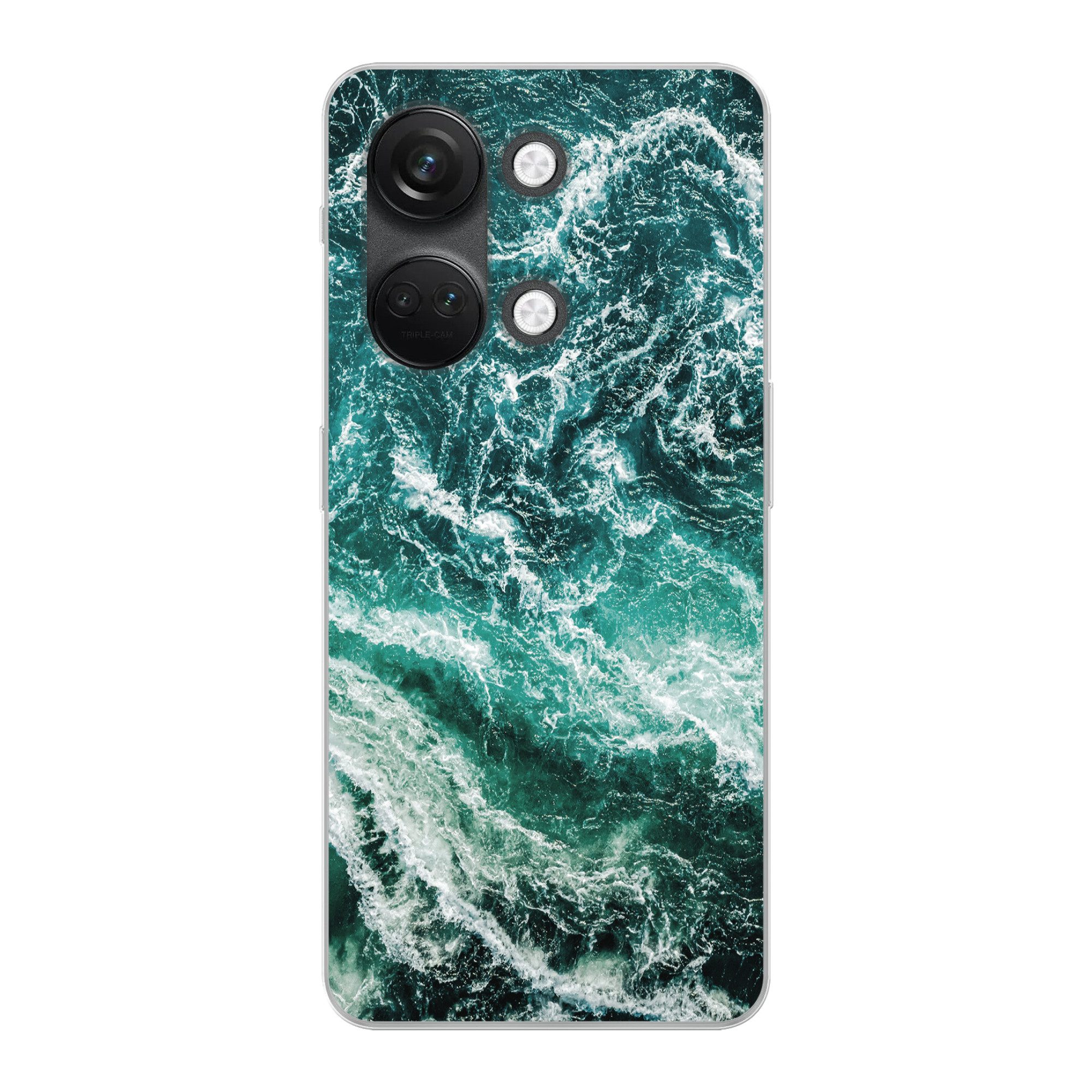 MuchoWow Handyhülle für OnePlus Nord 3 Marmor - Gemustert - Natursteine, Phone Case, Silikon, Schutzhülle Dünn