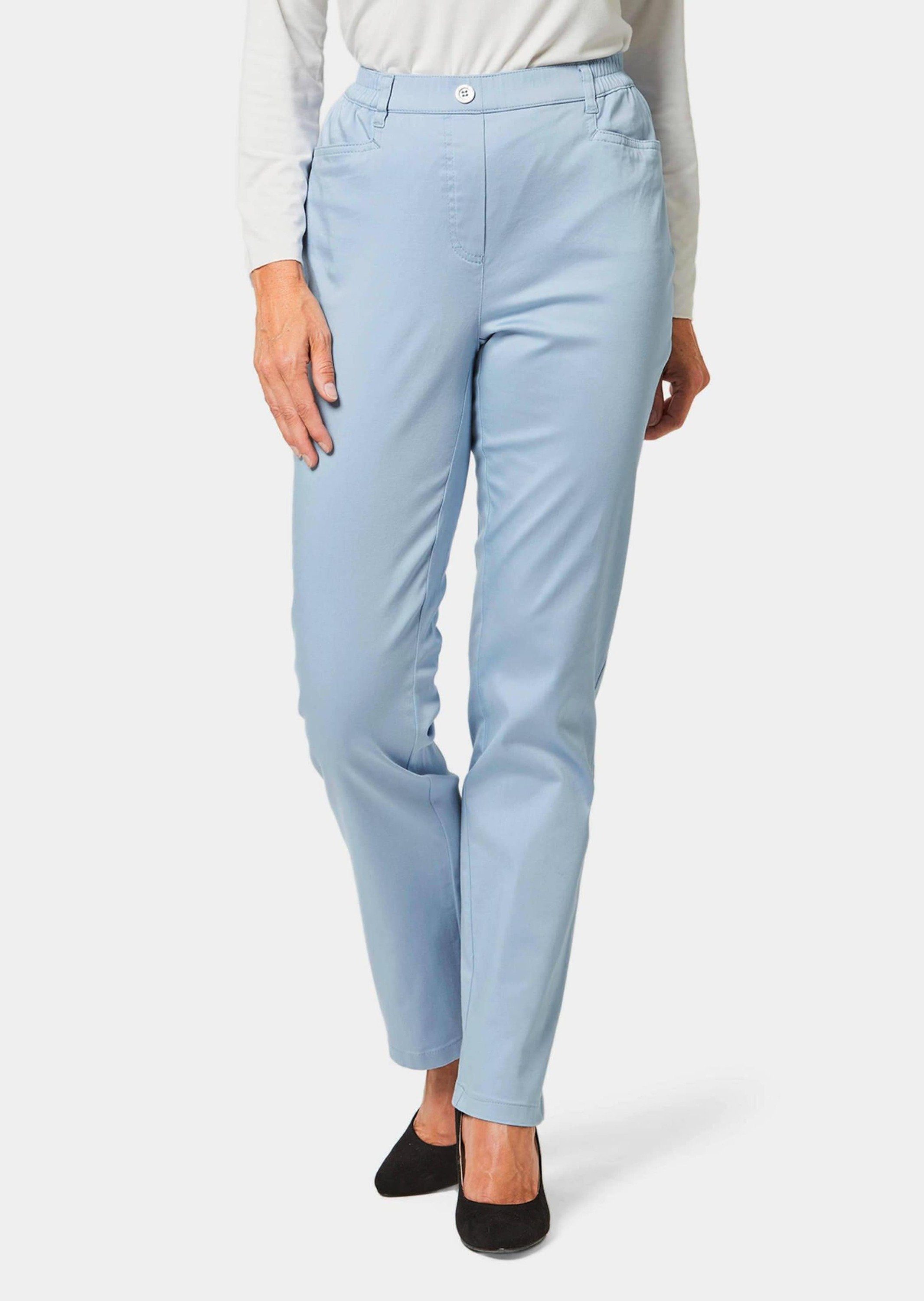 GOLDNER Schlupfhose Kurzgröße: Leichte Baumwollschlupfhose MARTHA günstig online kaufen
