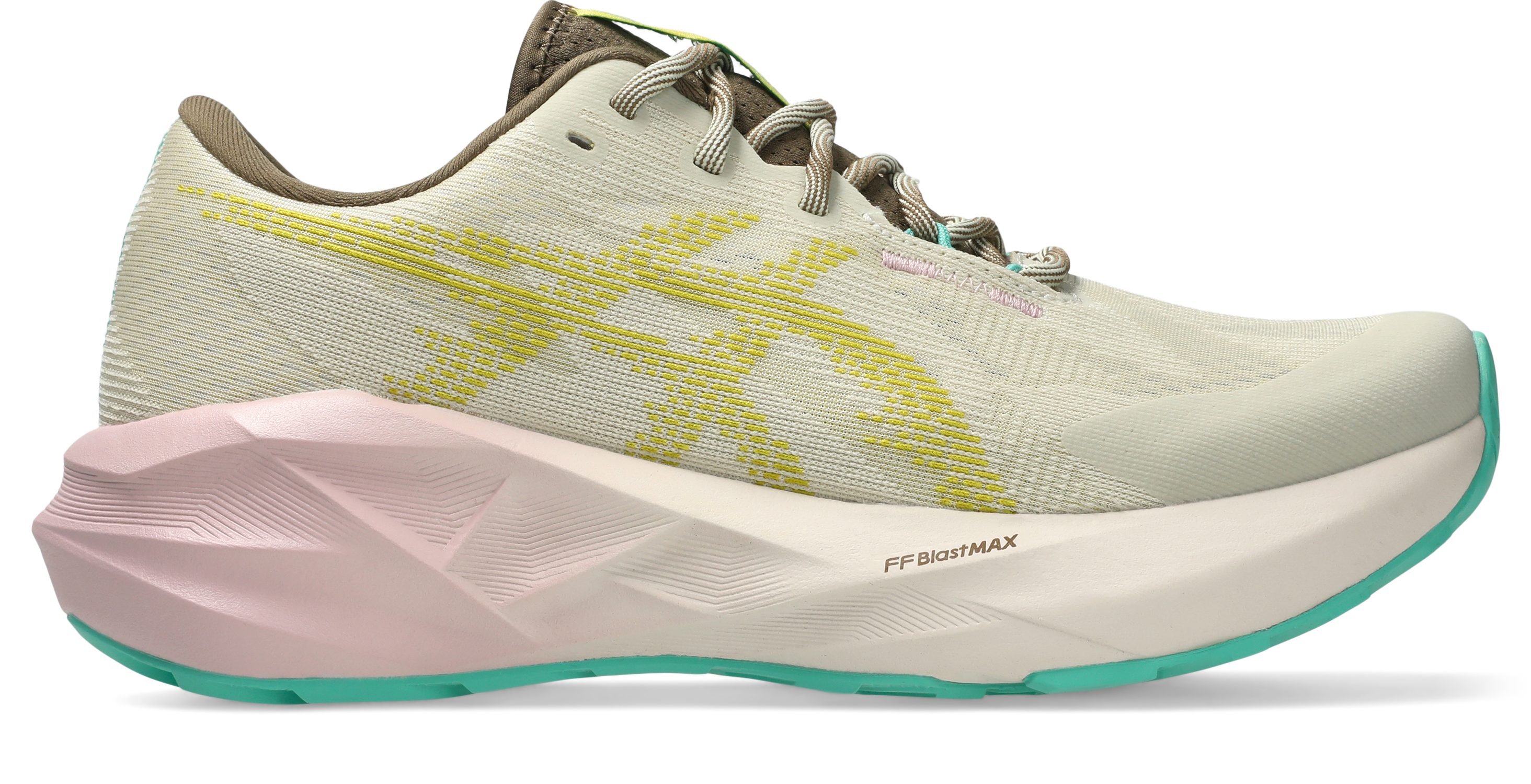 Asics NOVABLAST 5 TR Laufschuh robuste Außensohle, leicht profiliertes Laufsohlenprofil, Schnürung