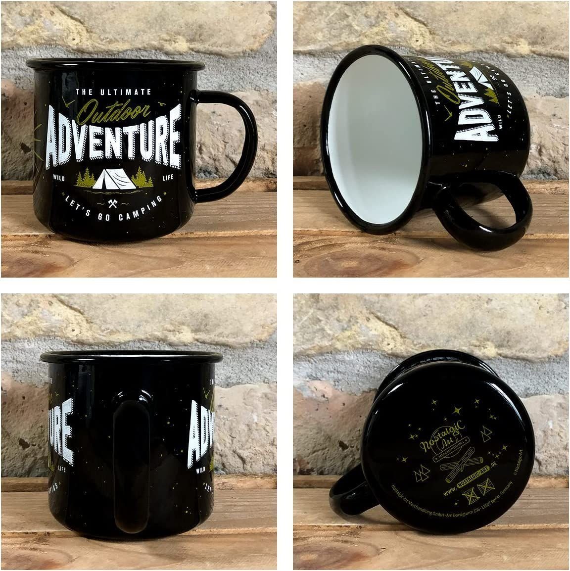 Nostalgic-Art Tasse Emaille-Becher - Outdoor & Activities - Outdoor Adventure