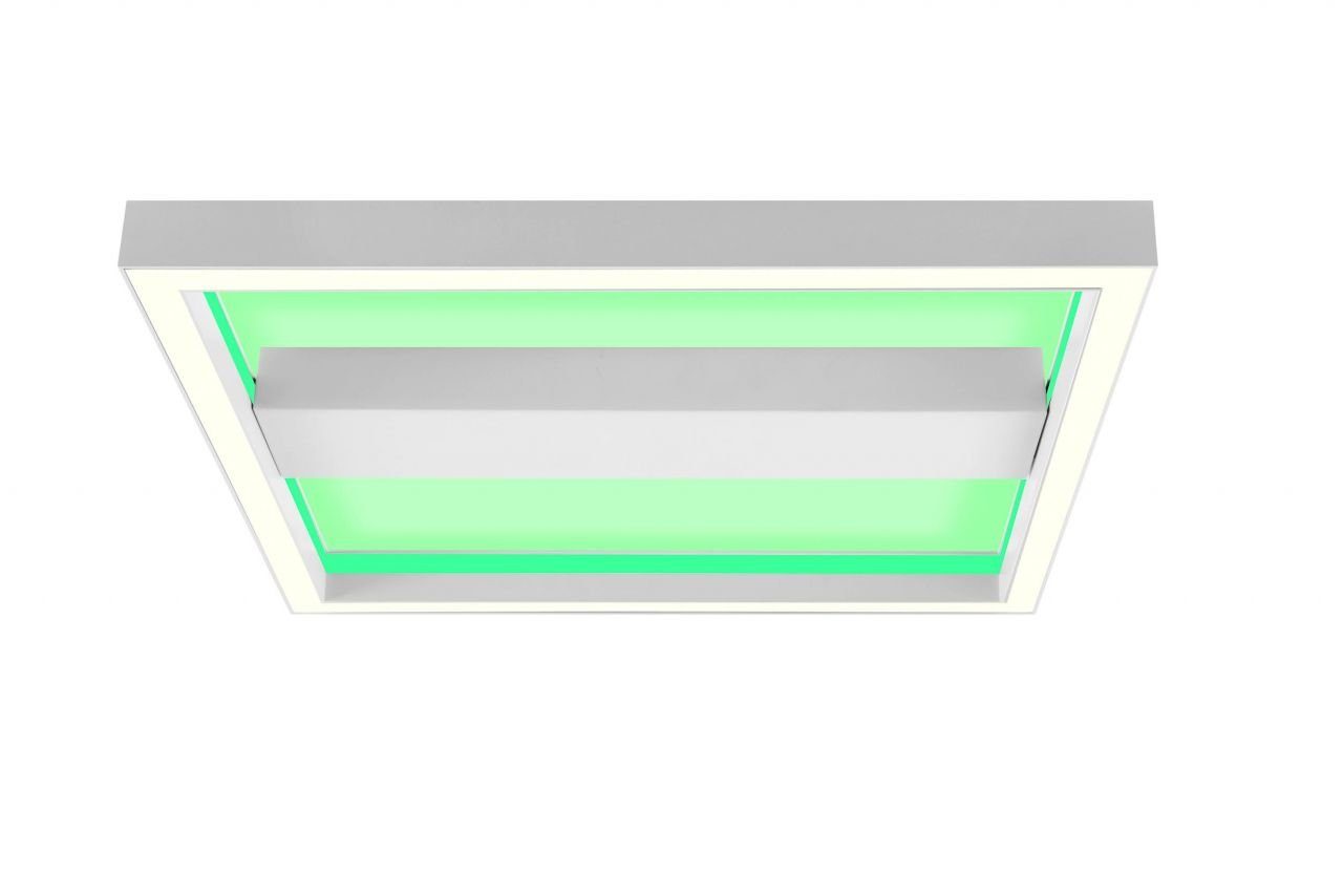 Deckenleuchte Metall/Ku LED Brilliant und sand/weiß, Icarus Deckenleuchte Wand- Lampe, Icarus, 2700-6200K, 50x50cm