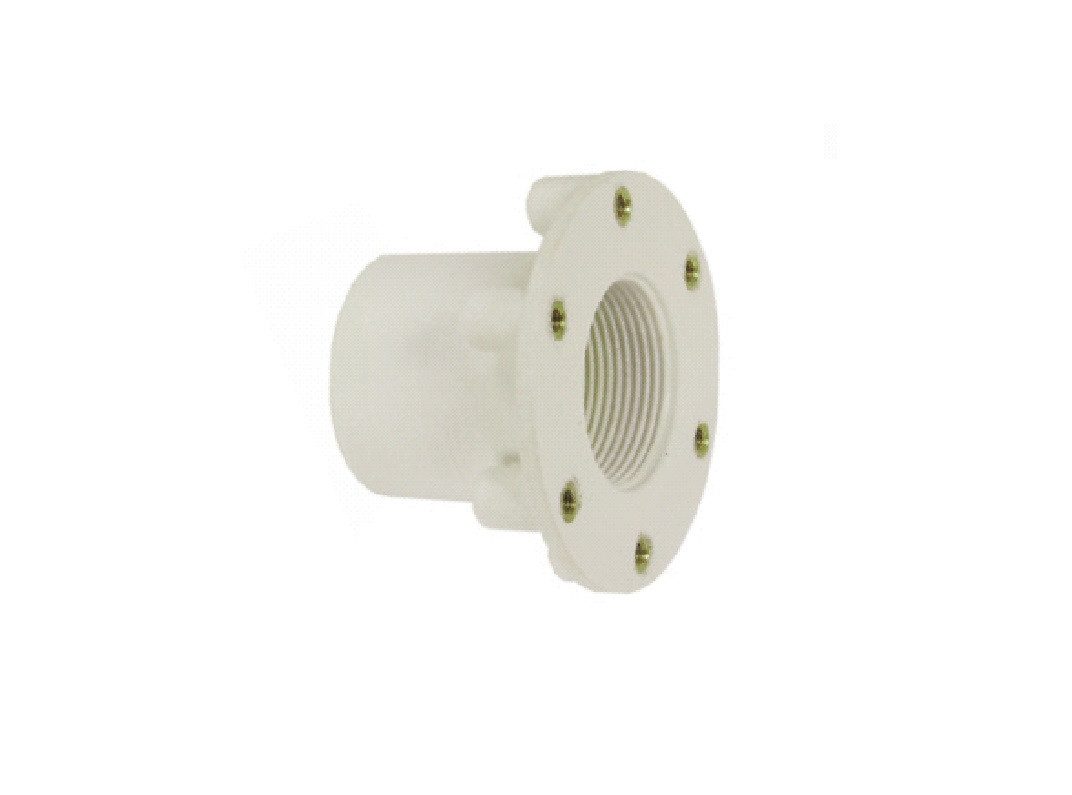 Aquaforte Pool-Einlaufdüse Pool Wanddurchführung für Pools für Düsen und Einlaufgitter 61mm 50mm