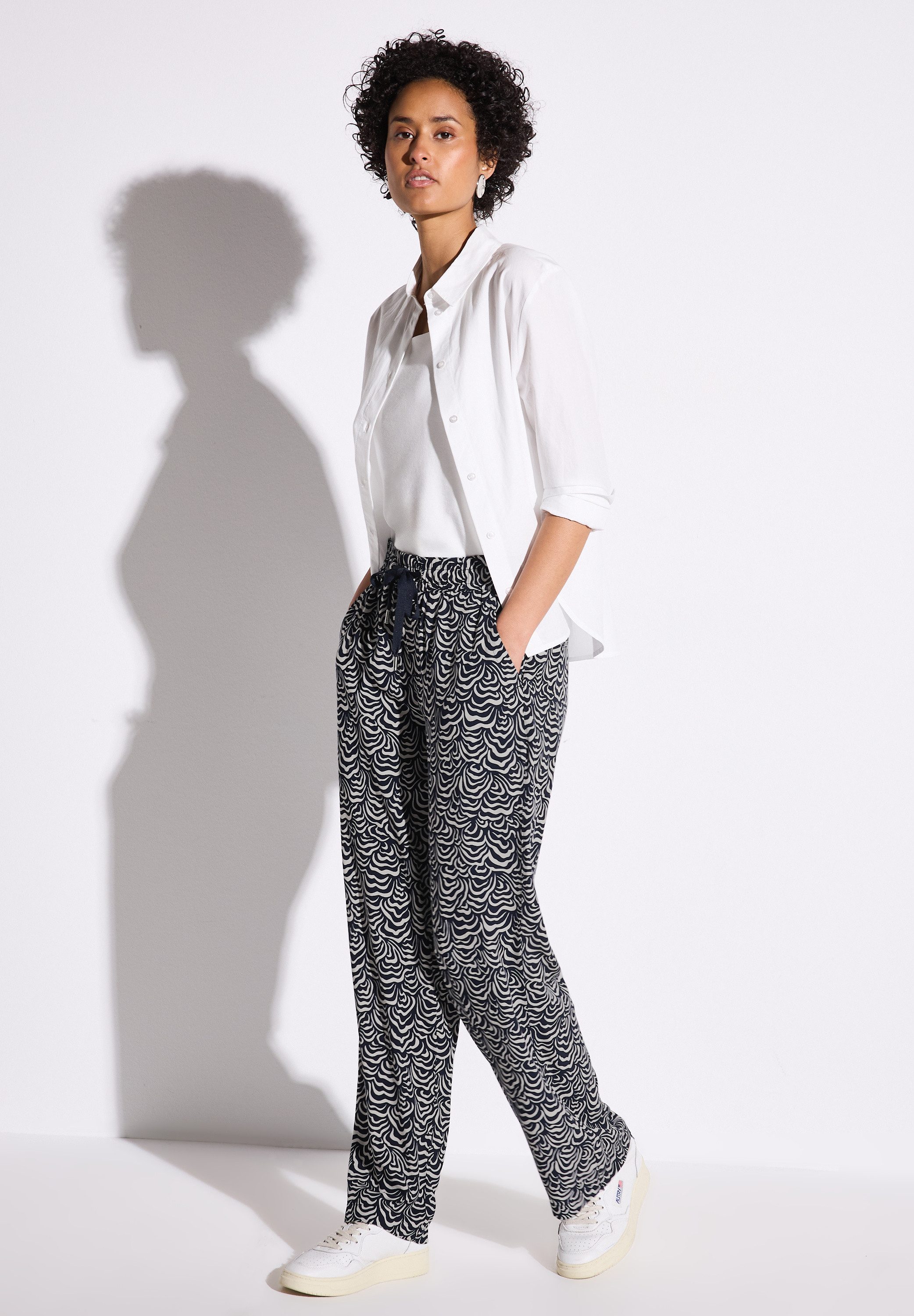 STREET ONE Stoffhose im Loose Fit