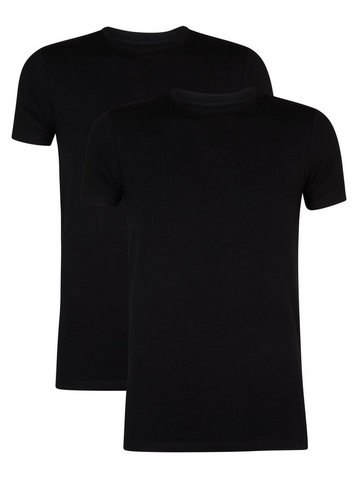 Petrol Industries T-Shirt Men Body Fit R-Neck - 2PACK (Packung, 2er) Auch ideal zum Unterziehen