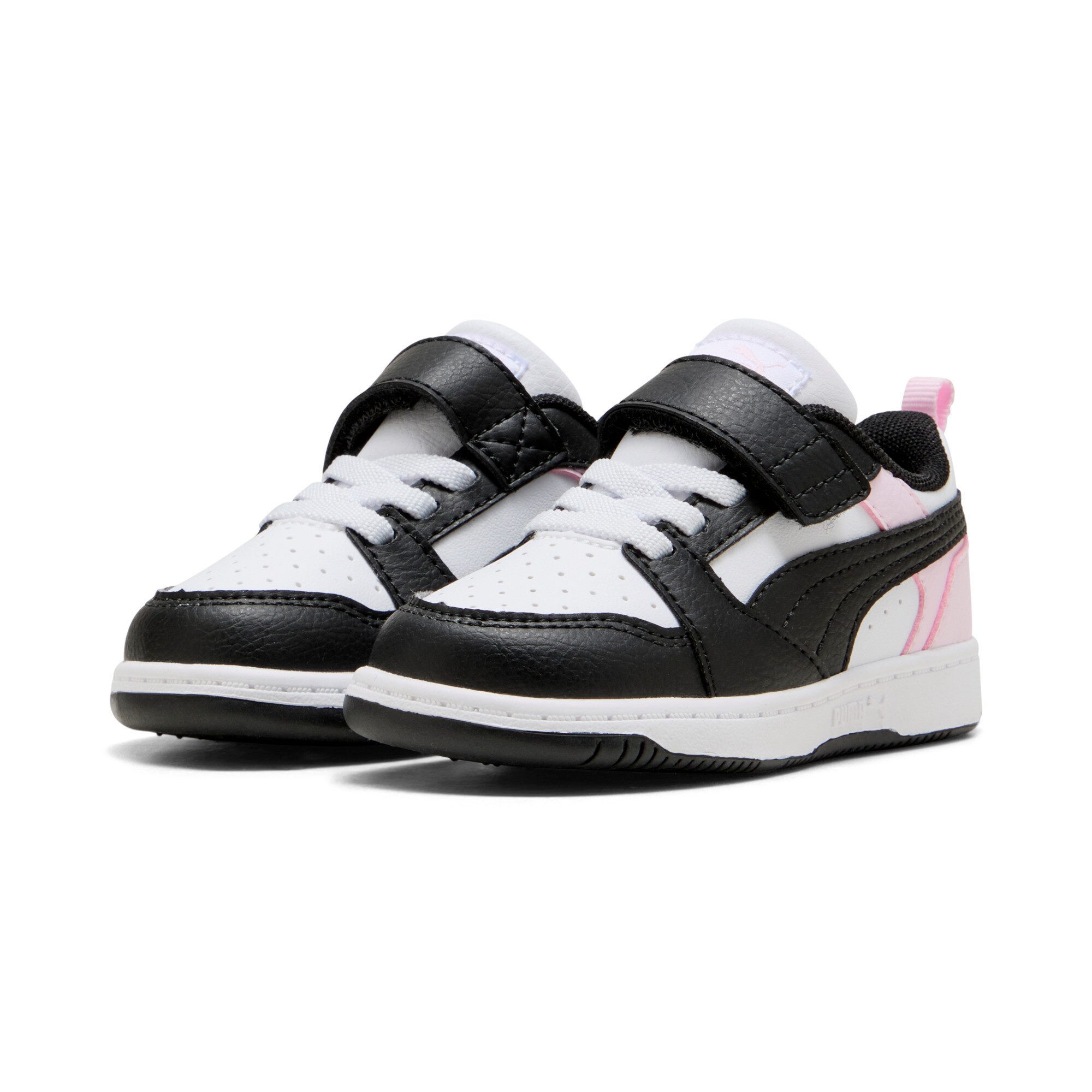 PUMA REBOUND V6 LO AC+ INF Sneaker mit Klettverschluss, weiche Einlegesohle, profilierte Gummilaufsohle