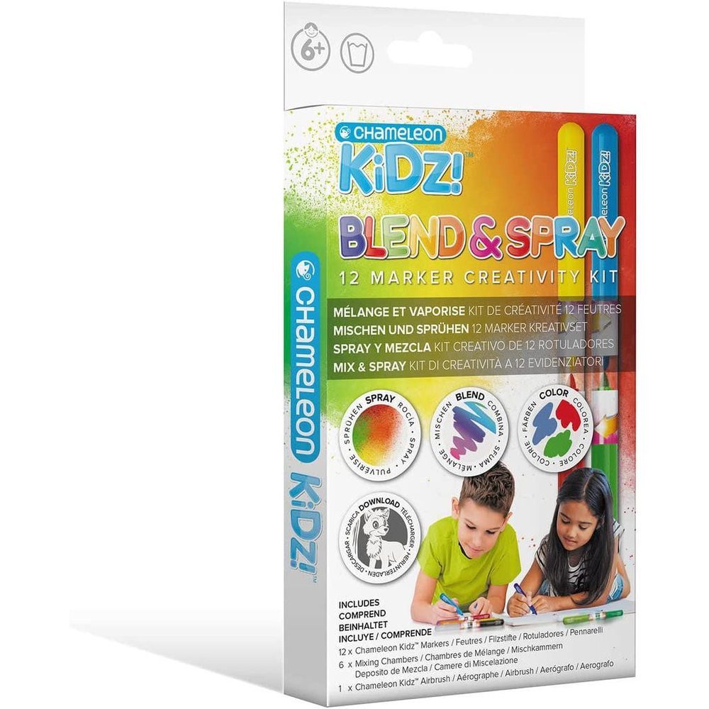 Blendy Pens Marker Marker Blendy Pens Blend & Spray Creativity Kids 12 Stück